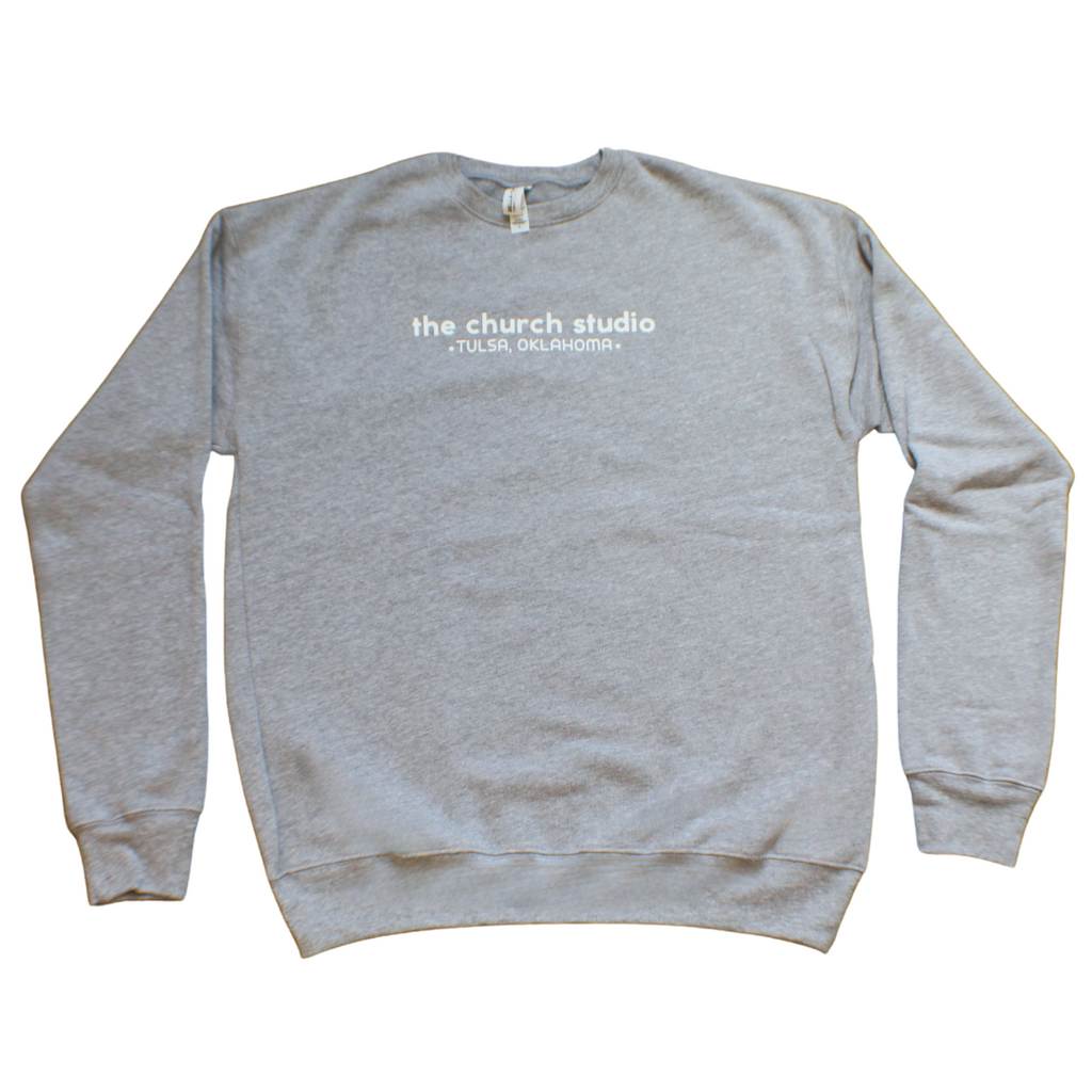 The Church Studio Gray Unisex Sweatshirt (ON SALE)