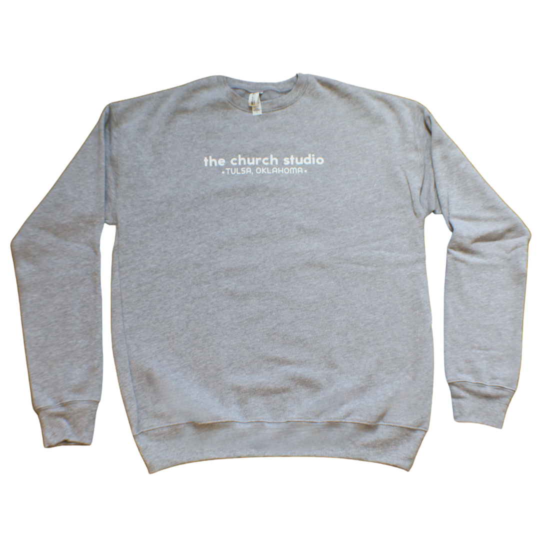 The Church Studio Gray Unisex Sweatshirt (ON SALE)