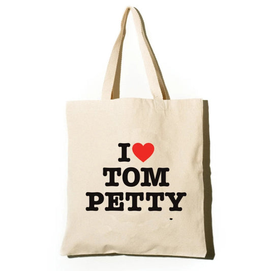 I Love Tom Petty Canvas Tote